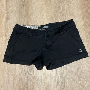 Volcom Black Frochickie Shorts